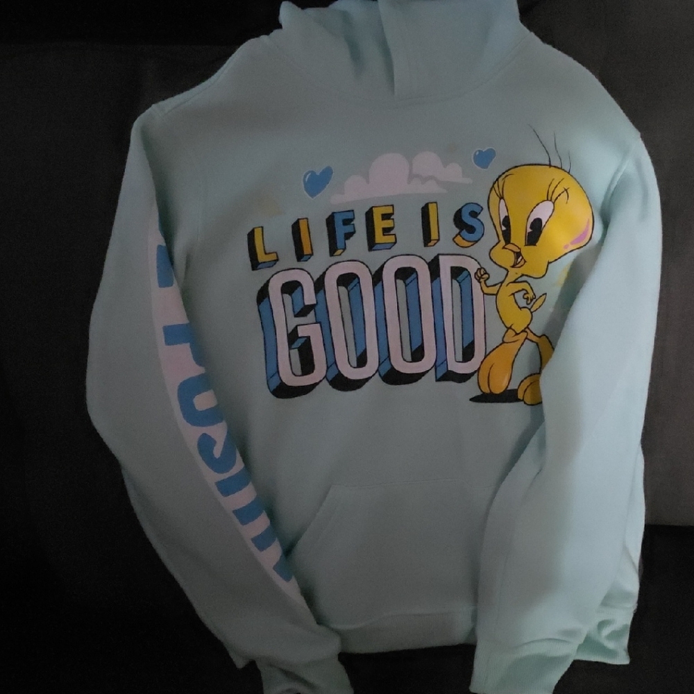 Life is Good Kids' Mint Green Tweety Sweatshirt